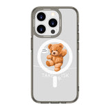 Brave Teddy Bear | MagSafe Compatible Clear Impact Soft and Hard Shell