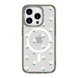Cartoon Flowers | MagSafe Compatible Clear Impact Soft and Hard Shell