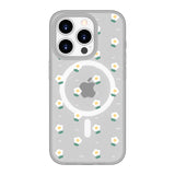 Cartoon Flowers | MagSafe Compatible Luxurious Feel Frosted Soft and Hard Shell