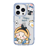 Cartoon Little Girl Alice | Clear Impact Soft and Hard Shell