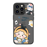 Cartoon Little Girl Alice | Luxurious Feel Frosted Soft and Hard Shell