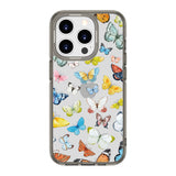 Colorful Retro Butterflies Collage | Clear Impact Soft and Hard Shell