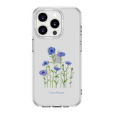 Cornflower Brings Good Luck | Clear Impact Soft and Hard Shell