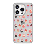 Cupcake Design Pattern | Luxurious Feel Frosted Soft and Hard Shell