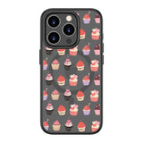 Cupcake Design Pattern | MagSafe Compatible Luxurious Feel Frosted Soft and Hard Shell