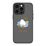 Curious Duck | Luxurious Feel Frosted Soft and Hard Shell