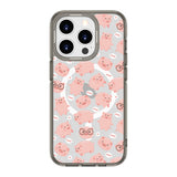 Cute Pink Pig | MagSafe Compatible Clear Impact Soft and Hard Shell