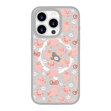 Cute Pink Pig | MagSafe Compatible Luxurious Feel Frosted Soft and Hard Shell