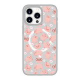 Cute Pink Pig | MagSafe Compatible Luxurious Feel Frosted Soft and Hard Shell