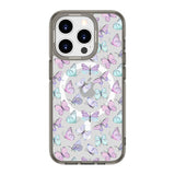 Fluttering Butterflies Collage | MagSafe Compatible Clear Impact Soft and Hard Shell