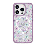 Fluttering Butterflies Collage | MagSafe Compatible Clear Impact Soft and Hard Shell