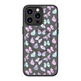 Fluttering Butterflies Collage | MagSafe Compatible Luxurious Feel Frosted Soft and Hard Shell