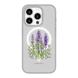 Lavender Brings Love | MagSafe Compatible Luxurious Feel Frosted Soft and Hard Shell