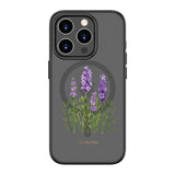 Lavender Brings Love | MagSafe Compatible Luxurious Feel Frosted Soft and Hard Shell