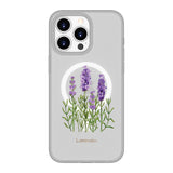 Lavender Brings Love | MagSafe Compatible Luxurious Feel Frosted Soft and Hard Shell