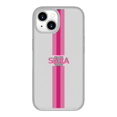 Customize Personalized Name | Luxurious Feel Frosted Soft and Hard Shell